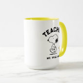 Peanuts Est. 1950 | Snoopy & Woodstock Docent Mok (Voorkant rechts)