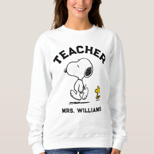 Peanuts Est. 1950 Snoopy & Woodstock Docent Trui