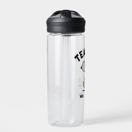 Peanuts Est. 1950 | Snoopy & Woodstock Docent Waterfles (Voorkant)