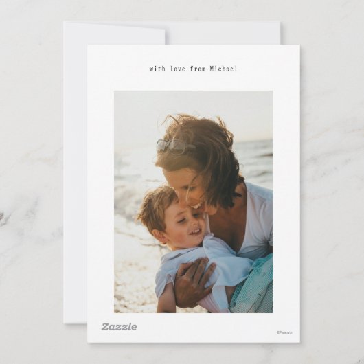 Peanuts | Fijne Moederdag Knuffel Feestdagenkaart (Achterkant)