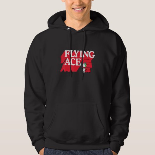 Peanuts Flying Ace Hoodie (Voorkant)