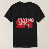 Peanuts Flying Ace T-shirt (Design voorkant)