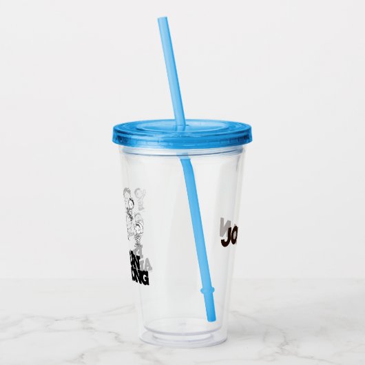 Peanuts | Franklin Armstrong Acryl Drinkbeker (Links)