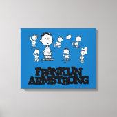 Peanuts | Franklin Armstrong Canvas Afdruk (Voorkant)