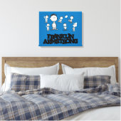 Peanuts | Franklin Armstrong Canvas Afdruk (Insitu (Slaapkamer))