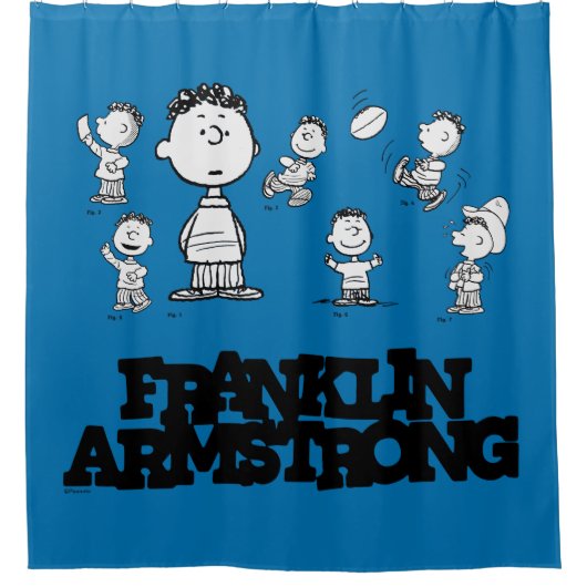 Peanuts | Franklin Armstrong Douchegordijn (Voorkant)