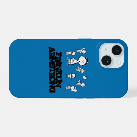 Peanuts | Franklin Armstrong iPhone 15 Case (Achterkant horizontaal)