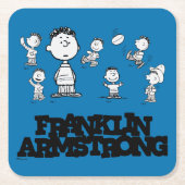 Peanuts | Franklin Armstrong Kartonnen Onderzetters (Voorkant)