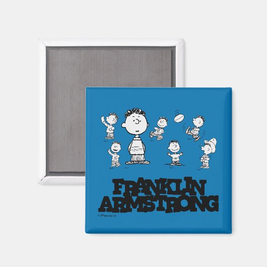 Peanuts | Franklin Armstrong Magneet (Voorkant / Achterkant)