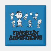 Peanuts | Franklin Armstrong Magneet (Voorkant)