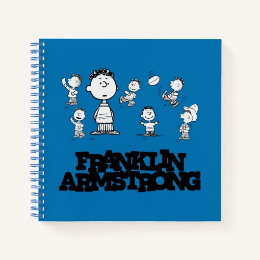 Peanuts | Franklin Armstrong Notitieboek (Voorkant)