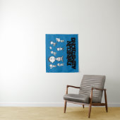 Peanuts | Franklin Armstrong Wandkleed (In situ)