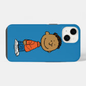 Peanuts | Franklin Glimlach iPhone Hoesje (Achterkant horizontaal)