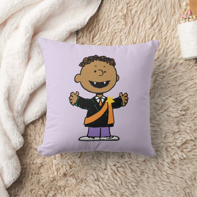 Peanuts | Franklin Halloween Vampier Kussen (Deken)