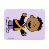 Peanuts | Franklin Halloween Vampier Magneet (Horizontaal)