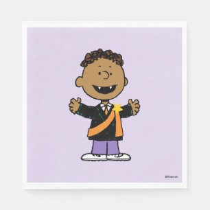 Peanuts Franklin Halloween Vampier Servet