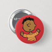 Peanuts | Franklin Look Ronde Button 5,7 Cm (Voorkant /achterkant)