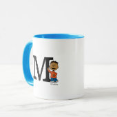 Peanuts | Franklin Monogram M Mok (Voorkant links)
