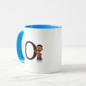 Peanuts | Franklin Monogram O Mok (Voorkant links)