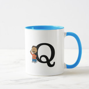 Peanuts Franklin Monogram Q Mok