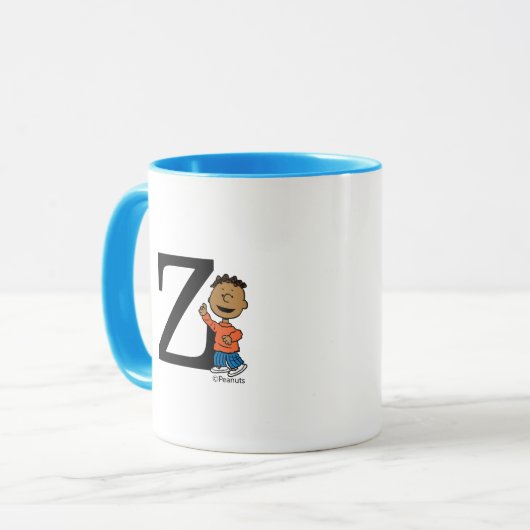 Peanuts | Franklin Monogram Z Mok (Voorkant links)