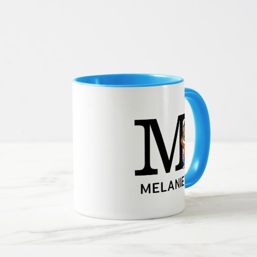 Peanuts | Franklin Naam & Monogram M Mok (Voorkant rechts)