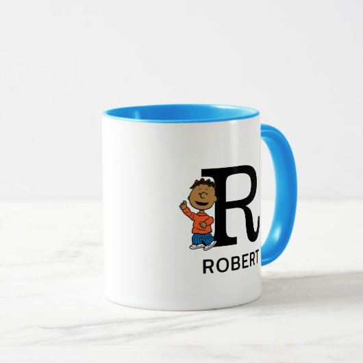 Peanuts | Franklin Naam & Monogram R Mok (Voorkant rechts)