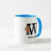 Peanuts | Franklin Naam & Monogram W Mok (Voorkant rechts)