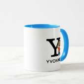 Peanuts | Franklin Naam & Monogram Y Mok (Voorkant rechts)