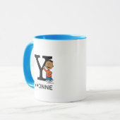 Peanuts | Franklin Naam & Monogram Y Mok (Voorkant links)