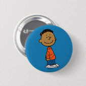 Peanuts | Franklin Smile Ronde Button 5,7 Cm (Voorkant /achterkant)