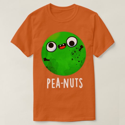 Peanuts Funny Crazy Pea Pun 1 T-shirt (Design voorkant)