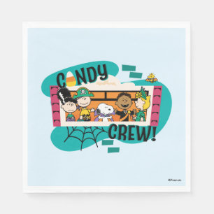 Peanuts Gang Candy Crew Halloween Servet