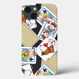 Peanuts Gang Card Deck Pattern Case-Mate iPhone Case
