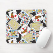 Peanuts Gang Card Deck Pattern Muismat (Met muis)