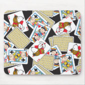 Peanuts Gang Card Deck Pattern Muismat (Voorkant)