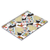 Peanuts Gang Card Deck Pattern Notitieboek (Linkerzijde)