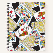 Peanuts Gang Card Deck Pattern Notitieboek (Voorkant)