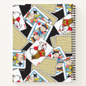 Peanuts Gang Card Deck Pattern Notitieboek (Achterkant)