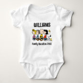 Peanuts Gang Family Vacation Romper (Voorkant)