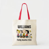 Peanuts Gang Family Vacation Tote Bag (Voorkant)