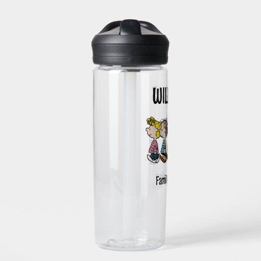 Peanuts Gang Family Vacation Waterfles (Voorkant)
