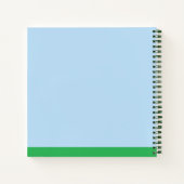 Peanuts Gang Groep Lineup Tekening Notitieboek (Achterkant)