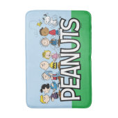 Peanuts Gang Group Lineup Badmat (Voorkant Verticaal)