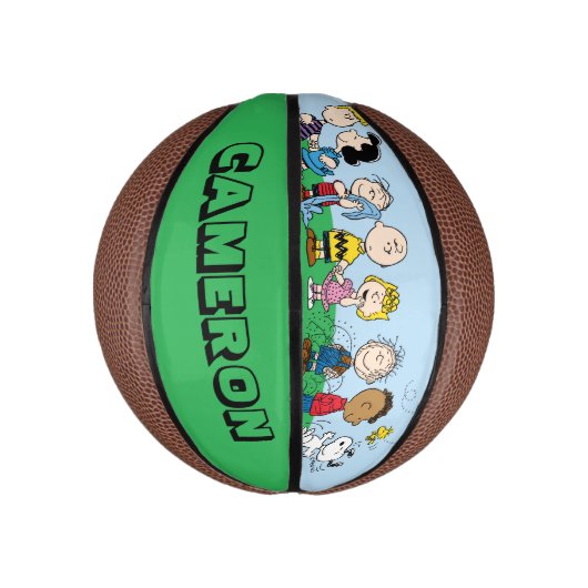 Peanuts Gang Group Lineup Basketbal (Verticaal)