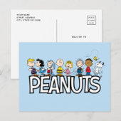 Peanuts Gang Group Lineup Briefkaart (Voorkant / Achterkant)