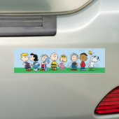 Peanuts Gang Group Lineup Bumpersticker (Op auto)