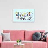 Peanuts Gang Group Lineup Canvas Afdruk (Insitu (Woonkamer))