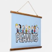 Peanuts Gang Group Lineup Hangend Wandkleed (Gebogen)
