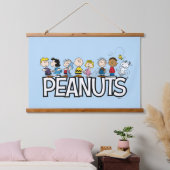 Peanuts Gang Group Lineup Hangend Wandkleed (Slaapkamer)